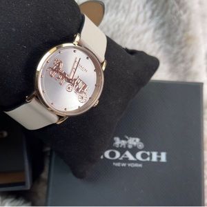Coach Women's Perry Silver Dial Watch